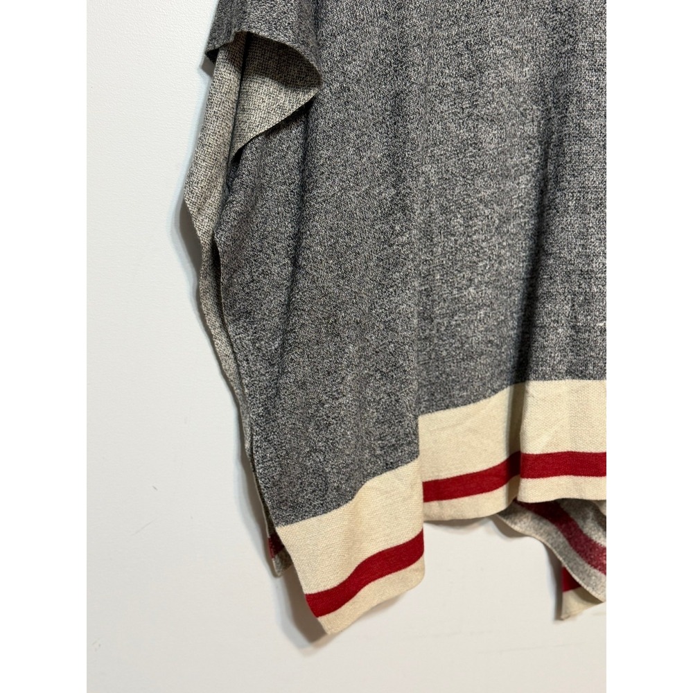Roots Cabincore Poncho Wrap Women O/S Gorpcore Heritage Lounge Canadiana Cozy - Picture 4 of 8